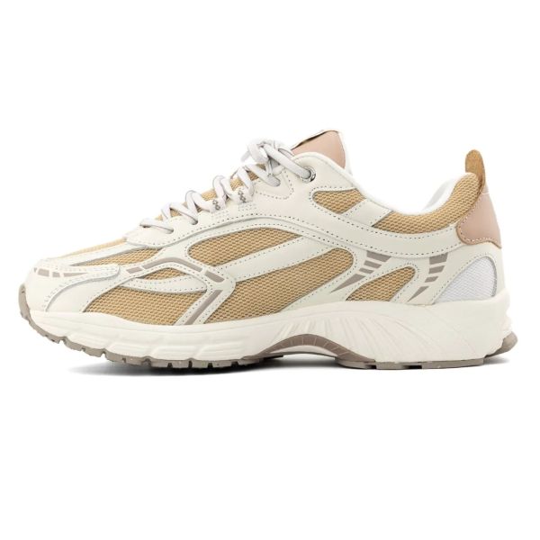 Mercer Amsterdam The Re-Run Nappa Sneaker Wit/Goud