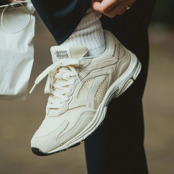 Mercer Amsterdam The Re-Run Next Gen CR Sneaker Beige