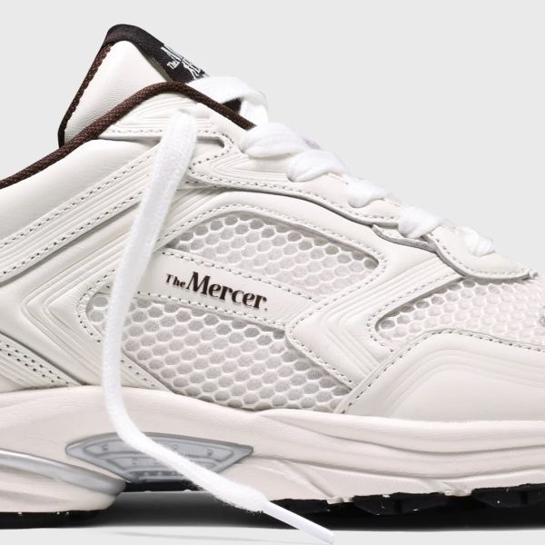Mercer Amsterdam The Re-Run Next Gen CR Sneaker Wit/Bruin