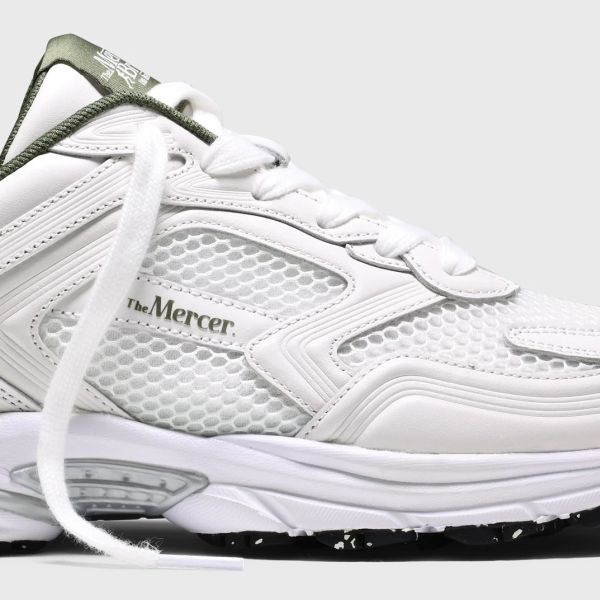 Mercer Amsterdam The Re-Run Next Gen CR Sneaker Wit/Groen
