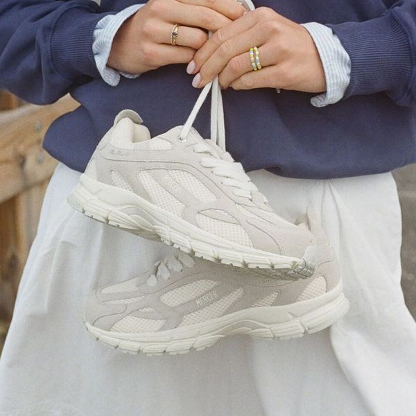 Mercer Amsterdam The Re-Run Pastel Sneaker Grijs