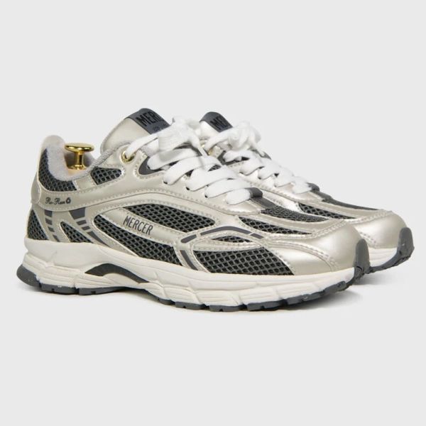 Mercer Amsterdam The Re-Run Sneaker Grijs