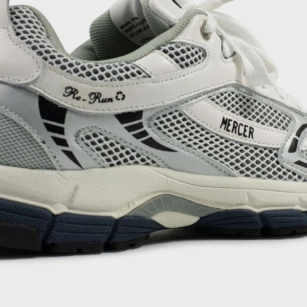 Mercer Amsterdam The Re-Run Sneaker Wit/Blauw