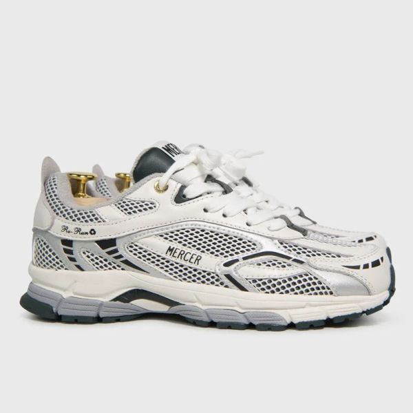 Mercer Amsterdam The Re-Run Sneaker Wit/Groen