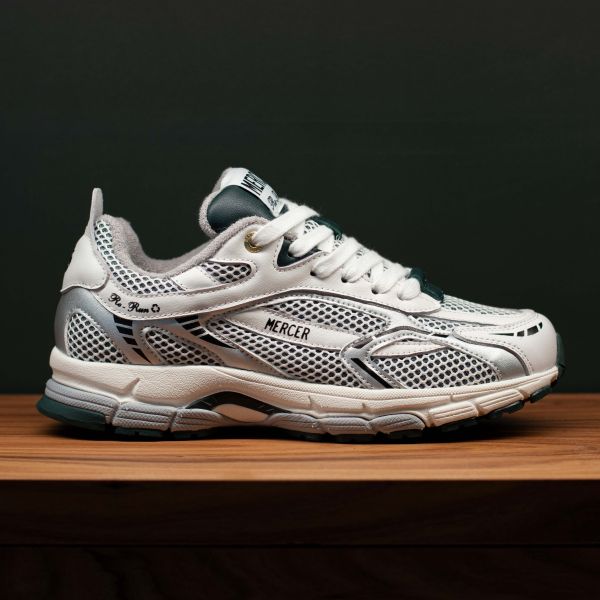 Mercer Amsterdam The Re-Run Sneaker Wit/Groen