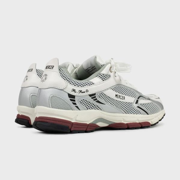 Mercer Amsterdam The Re-Run Sneaker Wit/Rood