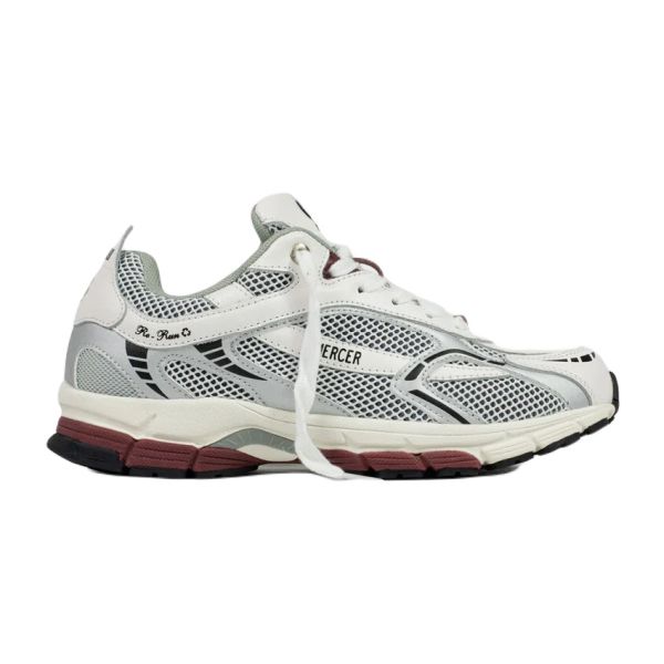Mercer Amsterdam The Re-Run Sneaker Wit/Rood