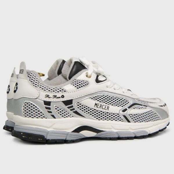 Mercer Amsterdam The Re-Run Sneaker Wit/Zwart