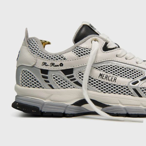 Mercer Amsterdam The Re-Run Sneaker Wit/Zwart