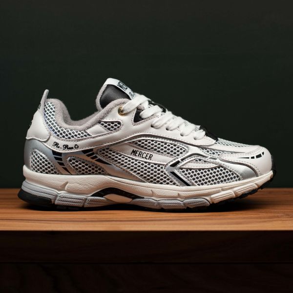 Mercer Amsterdam The Re-Run Sneaker Wit/Zwart
