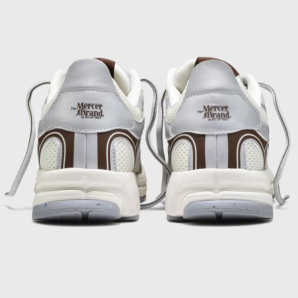 Mercer Amsterdam The Re-Run Speed Sneaker Wit/Bruin
