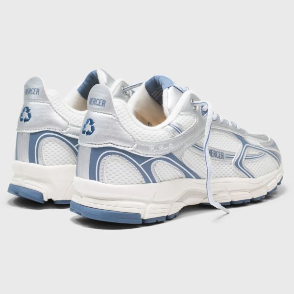 Mercer Amsterdam The Re-Run Speed Sneaker Zilver/Blauw