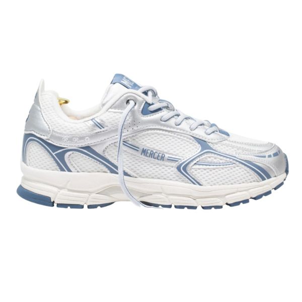 Mercer Amsterdam The Re-Run Speed Sneaker Zilver/Blauw