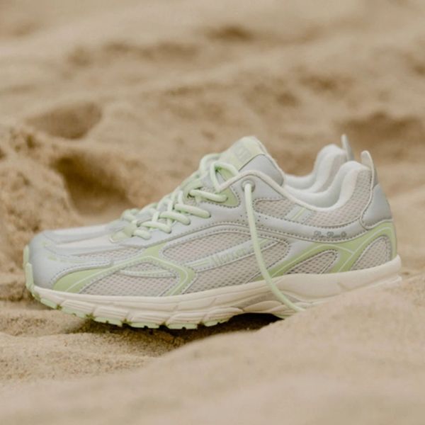 Mercer Amsterdam The Re-Run Speed Sneaker Zilver/Groen