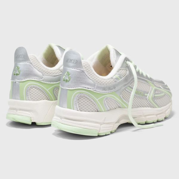 Mercer Amsterdam The Re-Run Speed Sneaker Zilver/Groen