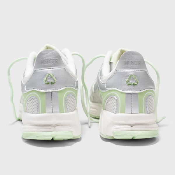 Mercer Amsterdam The Re-Run Speed Sneaker Zilver/Groen