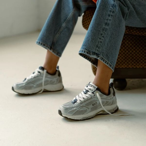 Mercer Amsterdam The Re-Run Sport Sneaker Zilver