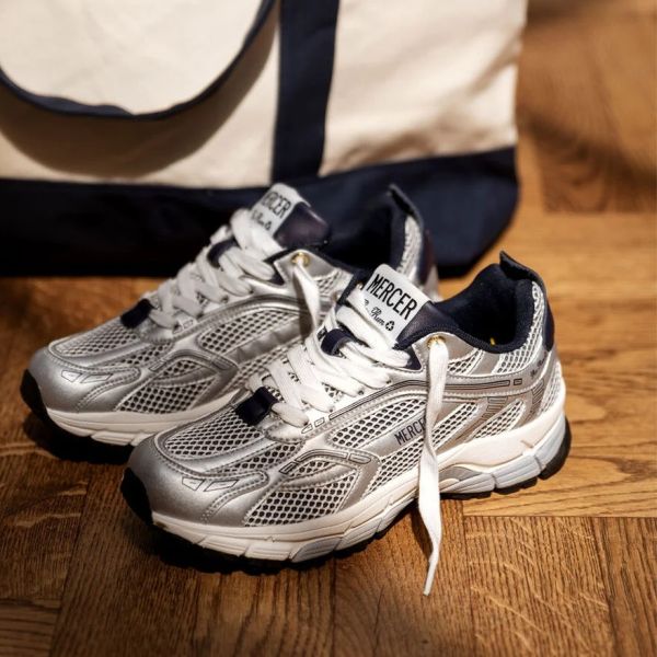 Mercer Amsterdam The Re-Run Sport Sneaker Zilver
