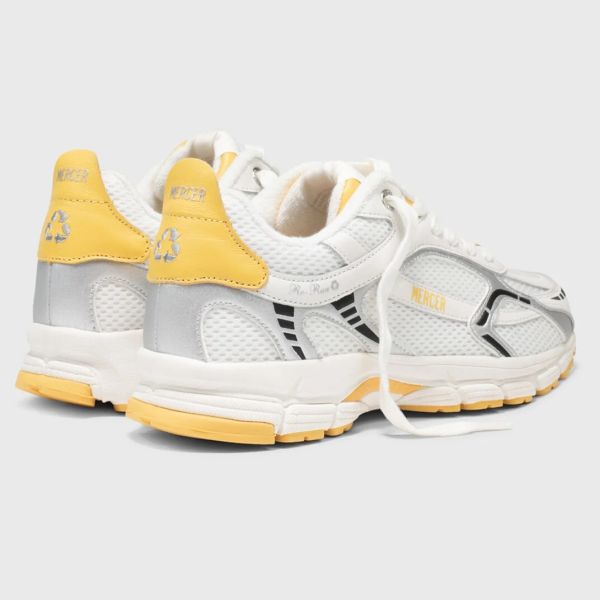 Mercer Amsterdam The Re-Run Summer Sneaker Wit/Geel
