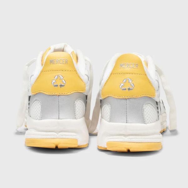 Mercer Amsterdam The Re-Run Summer Sneaker Wit/Geel