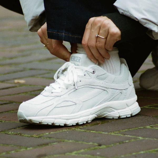 Mercer Amsterdam The Re-Run Vintage Premium Sneaker Grijs