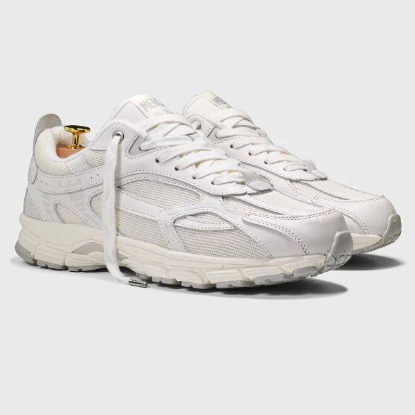 Mercer Amsterdam The Re-Run Vintage Premium Sneaker Wit