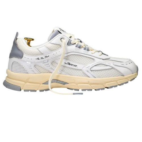 Mercer Amsterdam The Re-Run Vintage Sneaker Wit/Grijs