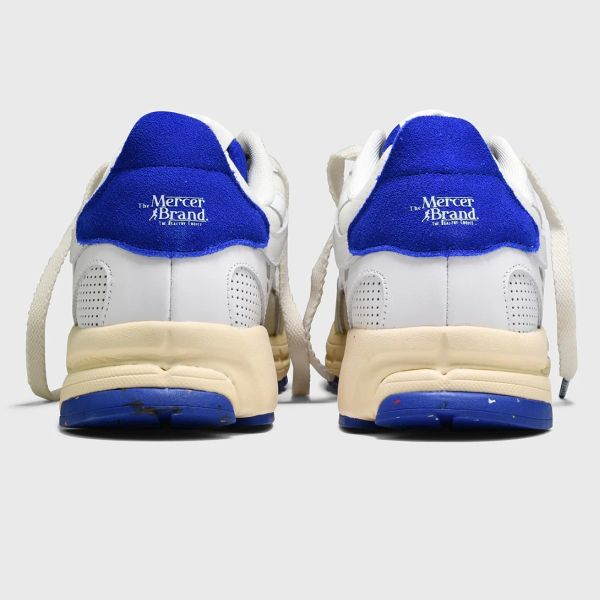 Mercer Amsterdam The Re-Run Vintage Sneaker Wit/Blauw