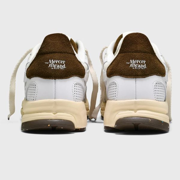 Mercer Amsterdam The Re-Run Vintage Sneaker Wit/Bruin