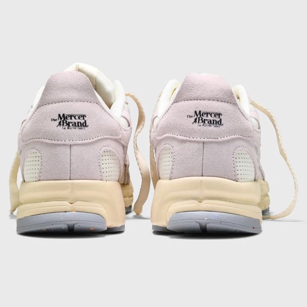 Mercer Amsterdam The Re-Run Vintage Suede Sneaker Roze/Off White