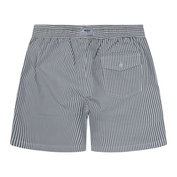 Mercer Amsterdam The Summer Trunk Zwembroek Navy/Wit