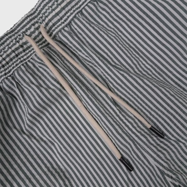 Mercer Amsterdam The Summer Trunk Zwembroek Navy/Wit