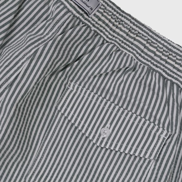 Mercer Amsterdam The Summer Trunk Zwembroek Navy/Wit