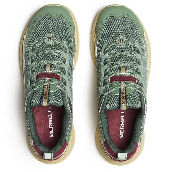 Merrell Moab Speed 2 Vent 2K Sneaker Groen/Beige