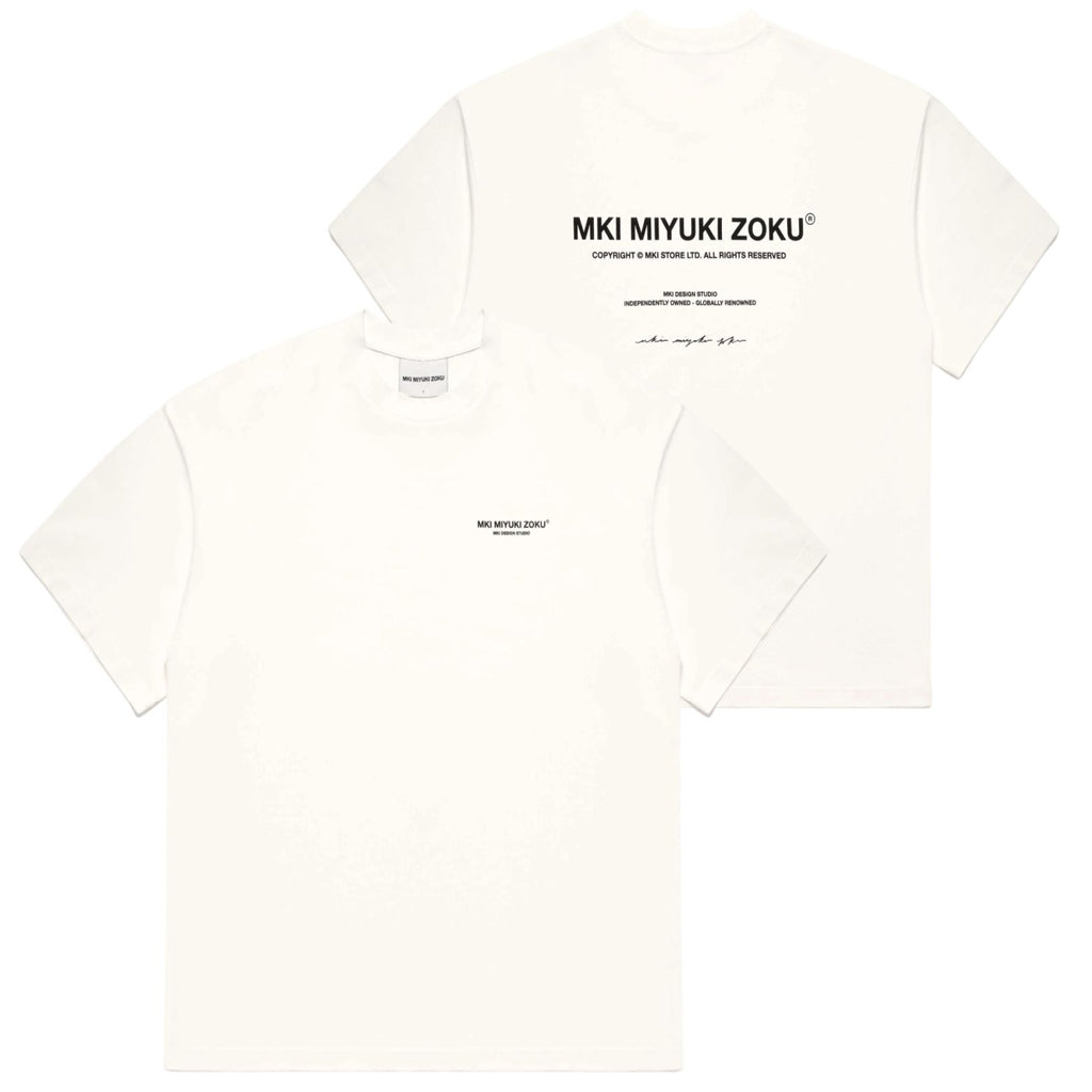 MKI Miyuki Zoku Design Studio T-shirt Wit