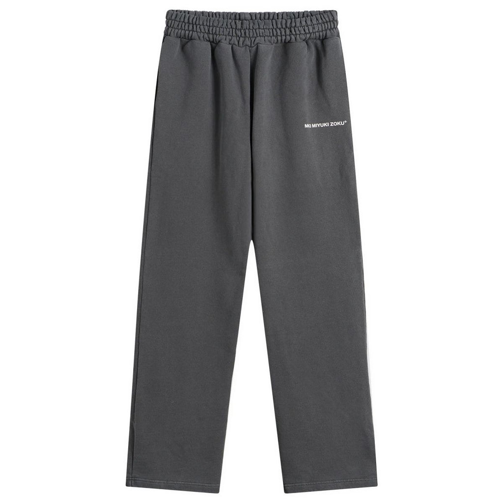 MKI Miyuki Zoku Uniform Wide Leg Pigment Trainingsbroek Zwart