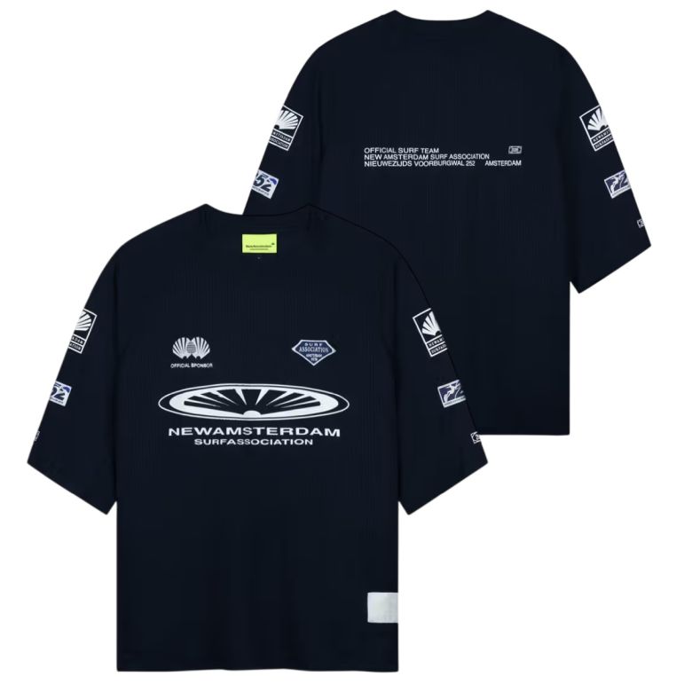 New Amsterdam Surf Association Competition Jersey Zwart