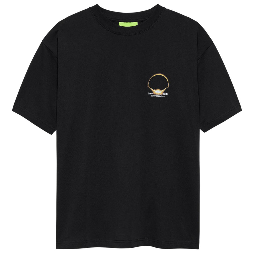 New Amsterdam Surf Association Eclipse T-shirt Zwart