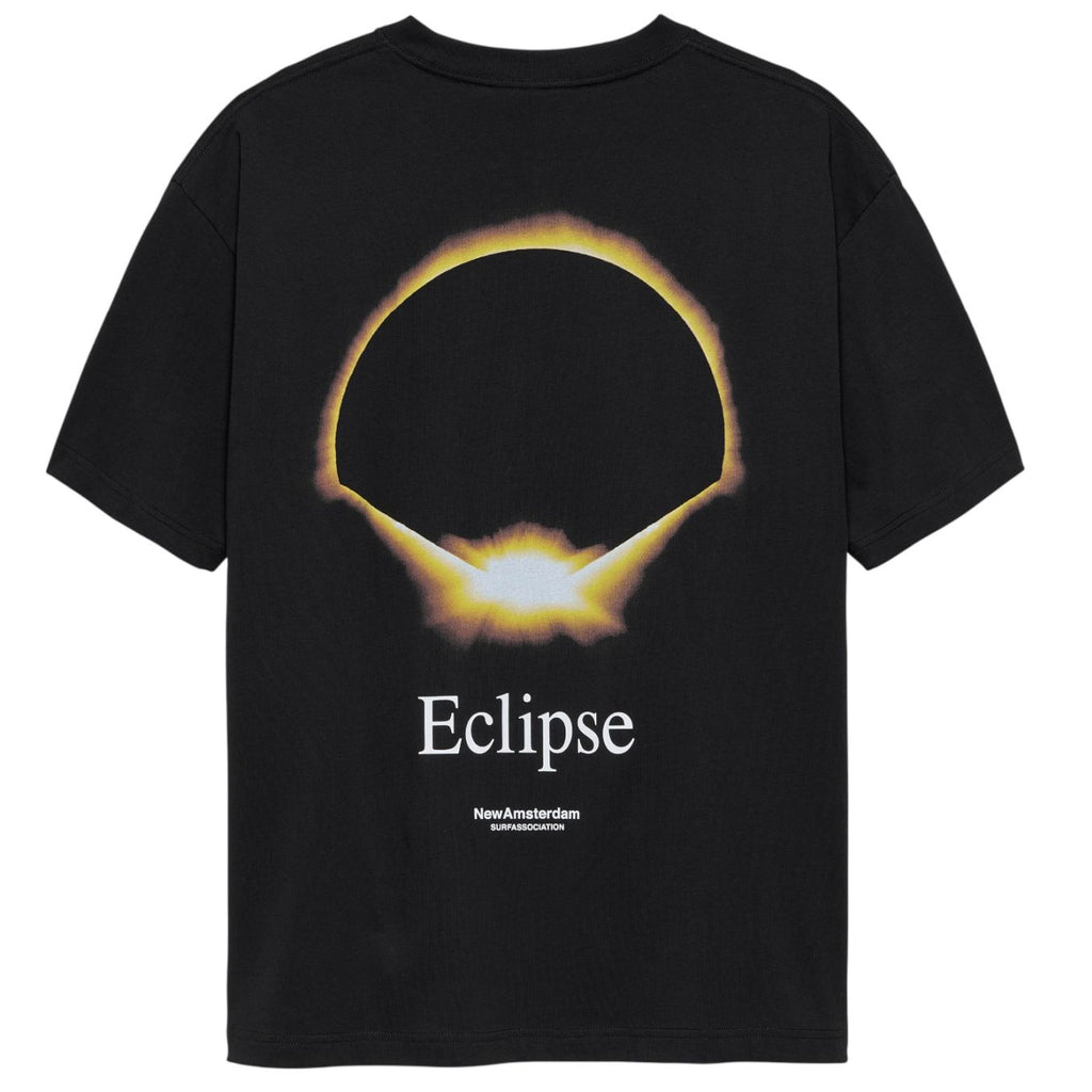 New Amsterdam Surf Association Eclipse T-shirt Zwart