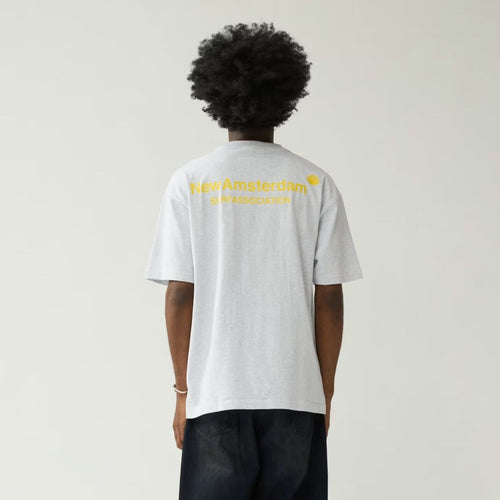 New Amsterdam Surf Association Logo T-shirt Grijs