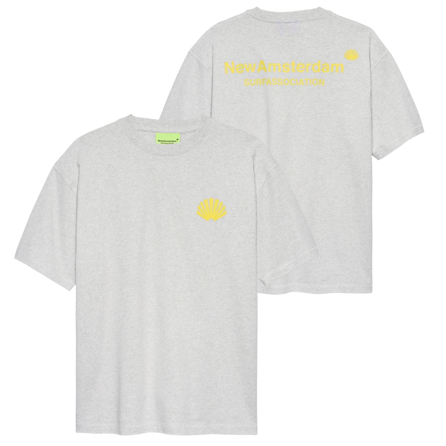 New Amsterdam Surf Association Logo T-shirt Grijs