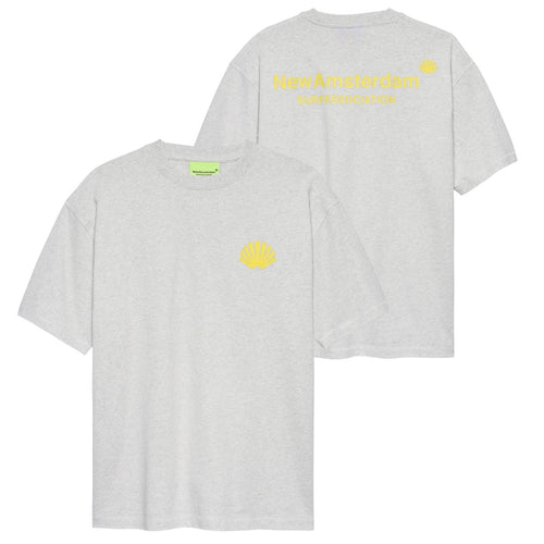 New Amsterdam Surf Association Logo T-shirt Grijs