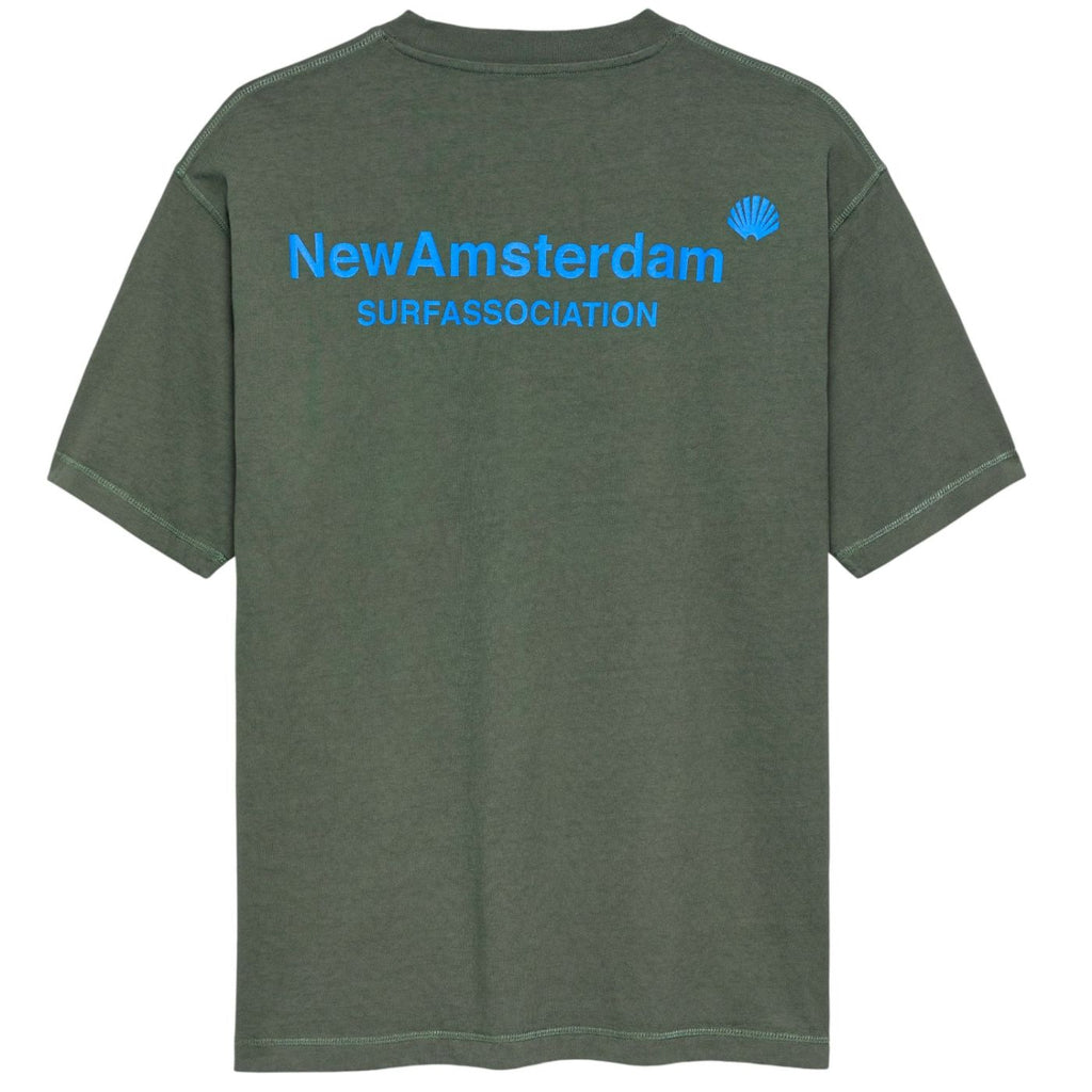 New Amsterdam Surf Association Logo T-shirt Donker Groen