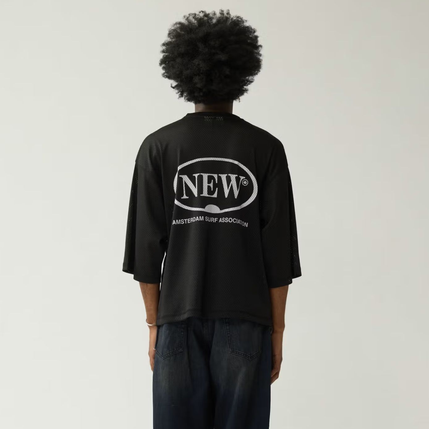 New Amsterdam Surf Association Mesh Jersey Zwart