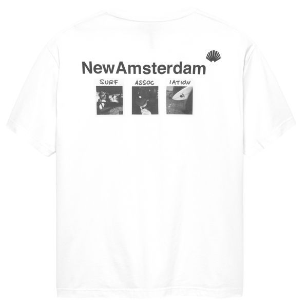 New Amsterdam Surf Association Photo T-shirt Wit