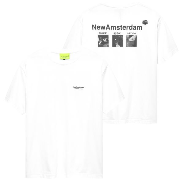 New Amsterdam Surf Association Photo T-shirt Wit