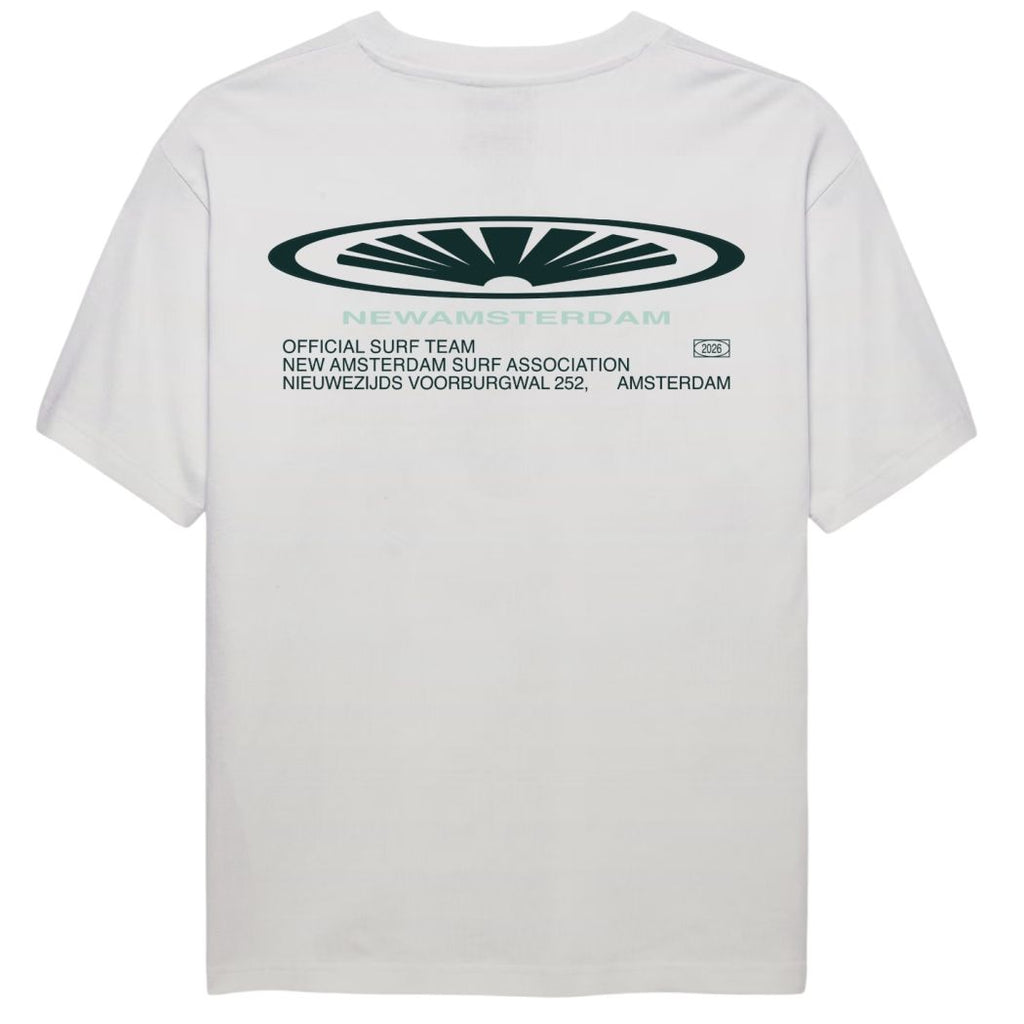 New Amsterdam Surf Association Shaper T-shirt Wit
