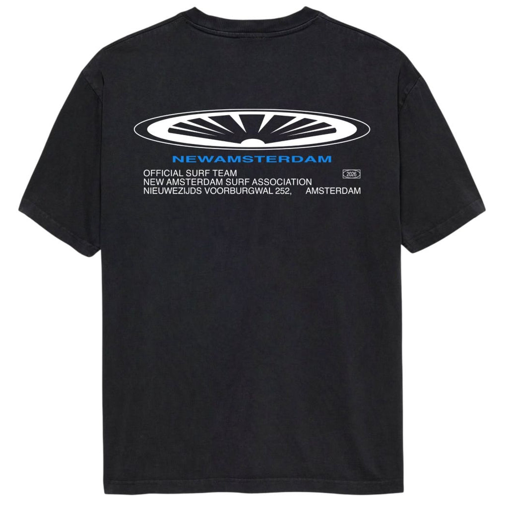 New Amsterdam Surf Association Shaper T-shirt Zwart