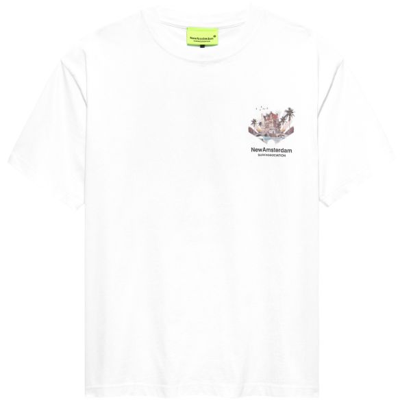 New Amsterdam Surf Association Tropical T-shirt Wit