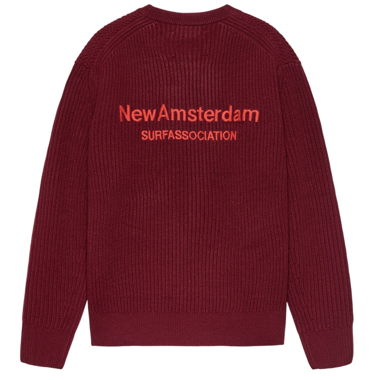 New Amsterdam Surf Association Knitted Sweater Bordeaux